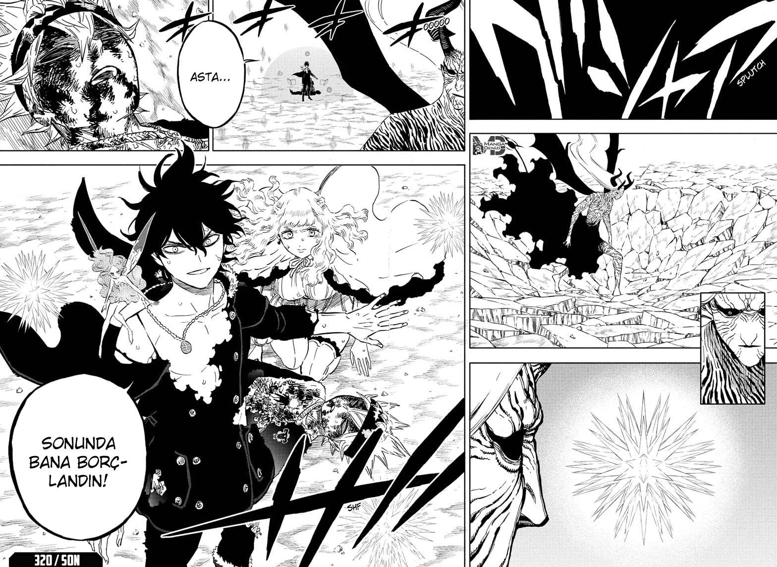 Black Clover mangasının 320 bölümünün 14. sayfasını okuyorsunuz.