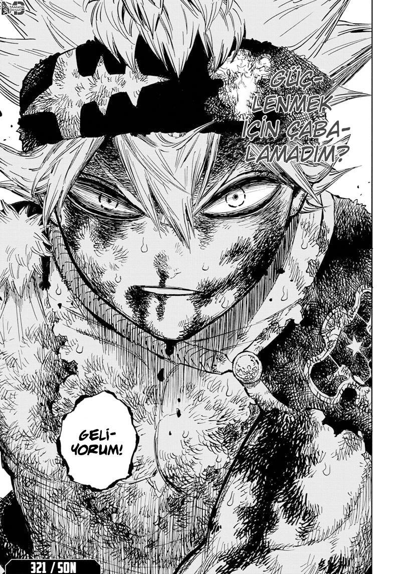 Black Clover mangasının 321 bölümünün 18. sayfasını okuyorsunuz.