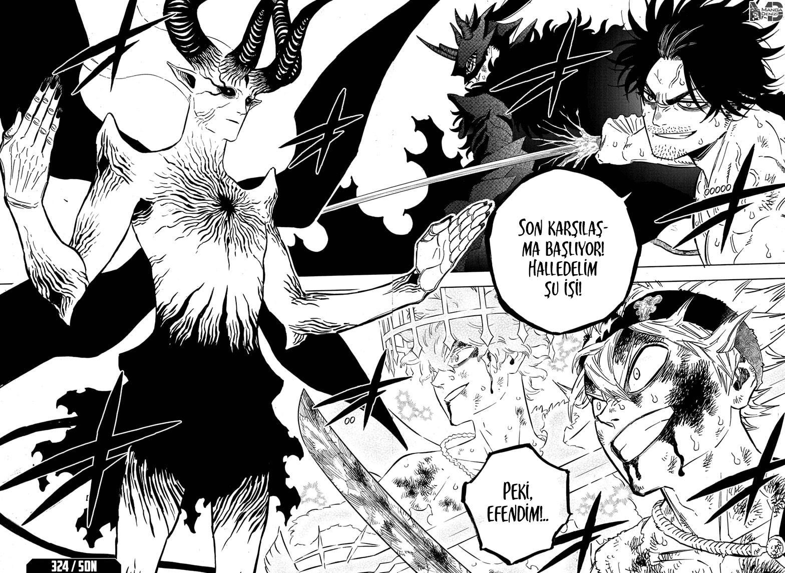 Black Clover mangasının 324 bölümünün 13. sayfasını okuyorsunuz.