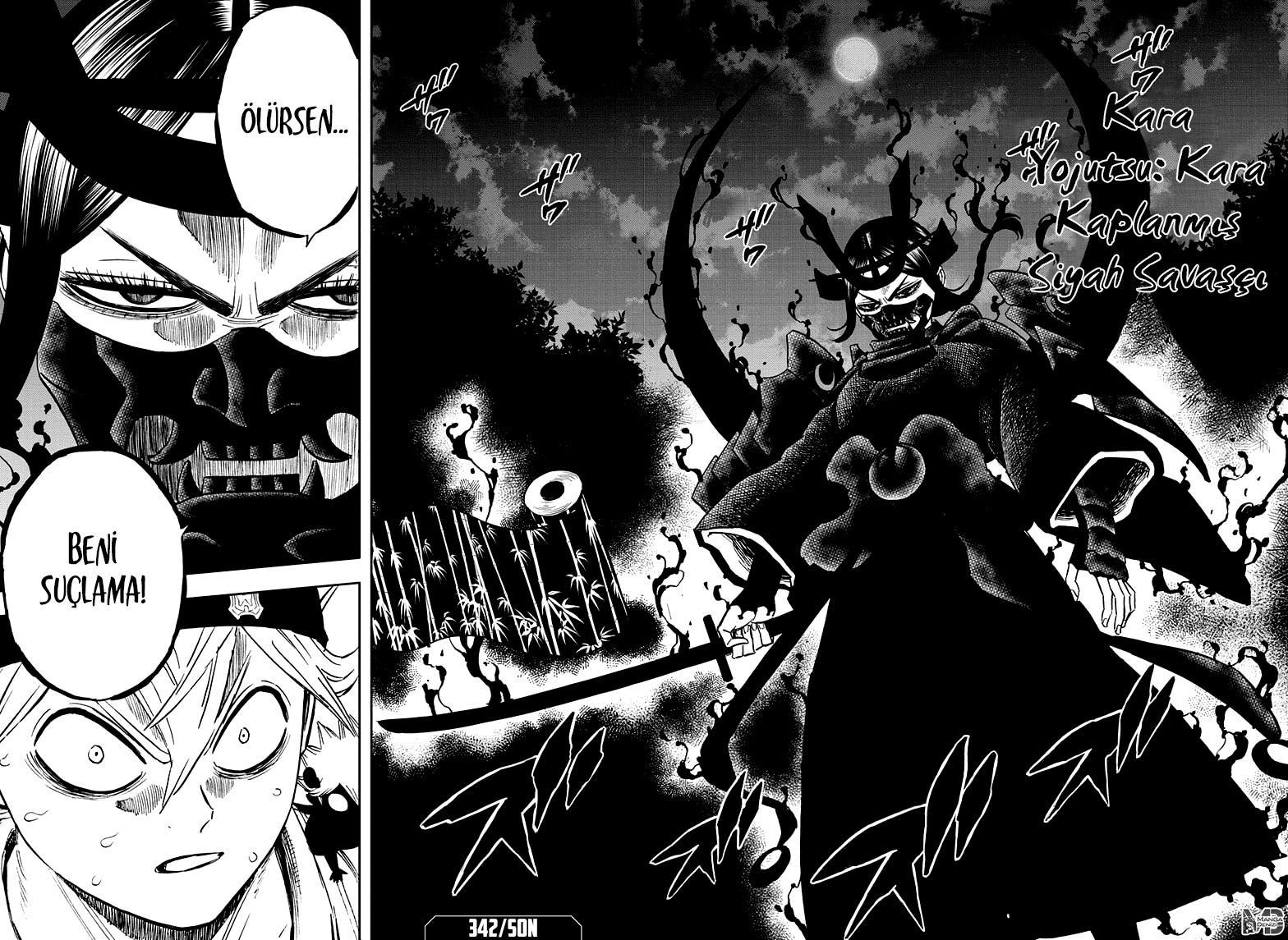 Black Clover mangasının 342 bölümünün 17. sayfasını okuyorsunuz.