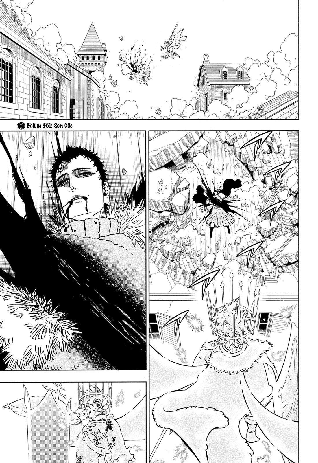 Black Clover mangasının 361 bölümünün 2. sayfasını okuyorsunuz.