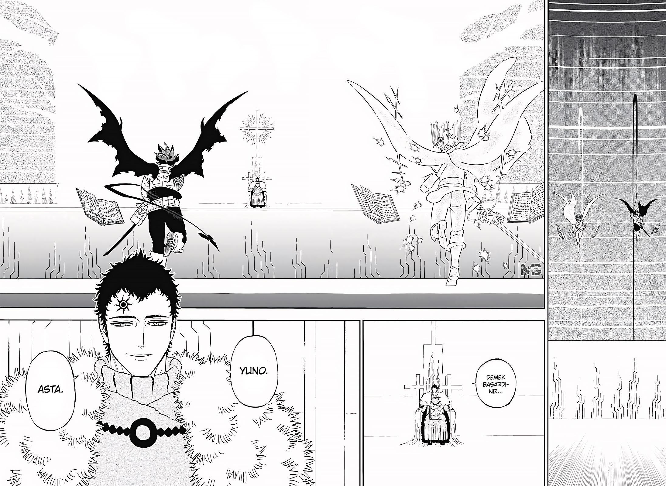 Black Clover mangasının 377 bölümünün 10. sayfasını okuyorsunuz.