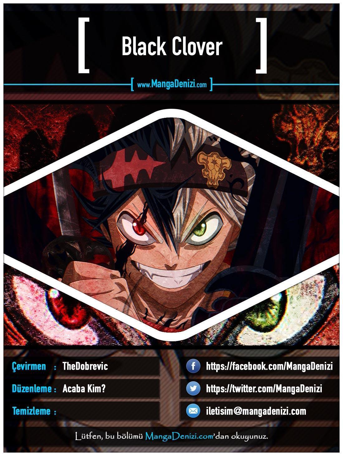 Black Clover mangasının 378 bölümünün 1. sayfasını okuyorsunuz.