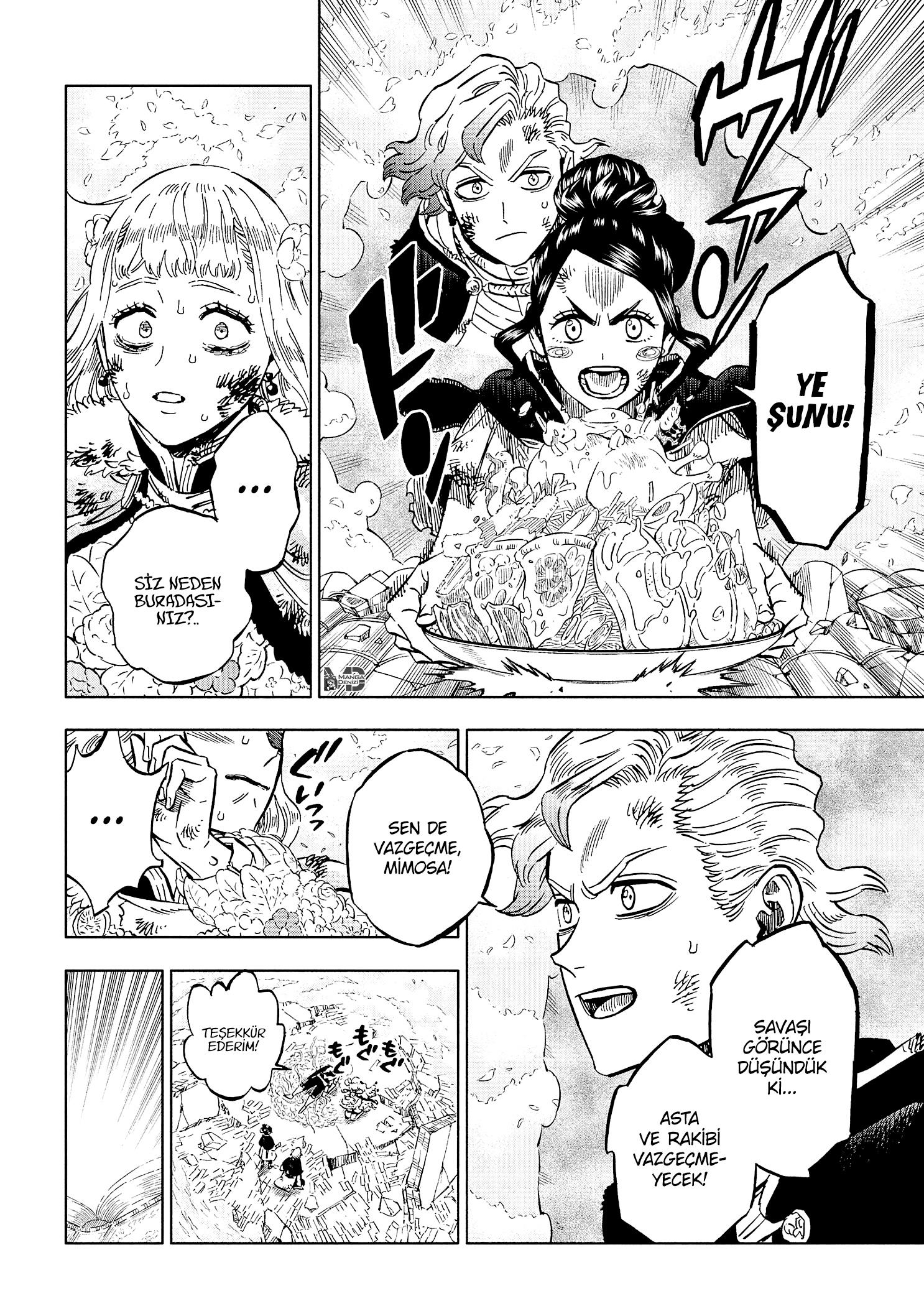 Black Clover mangasının 383 bölümünün 14. sayfasını okuyorsunuz.
