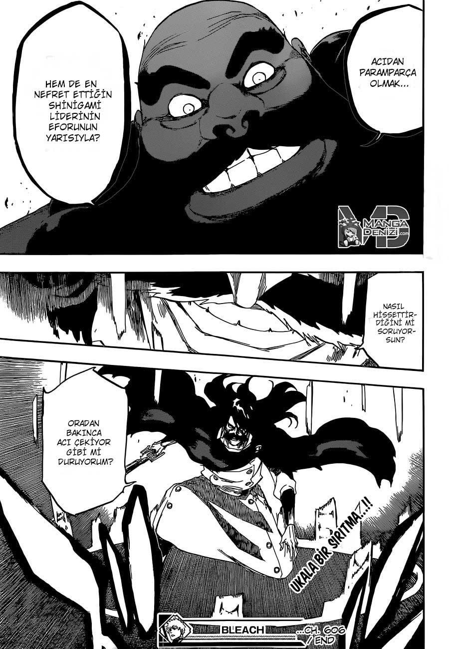 Bleach mangasının 606 bölümünün 18. sayfasını okuyorsunuz.