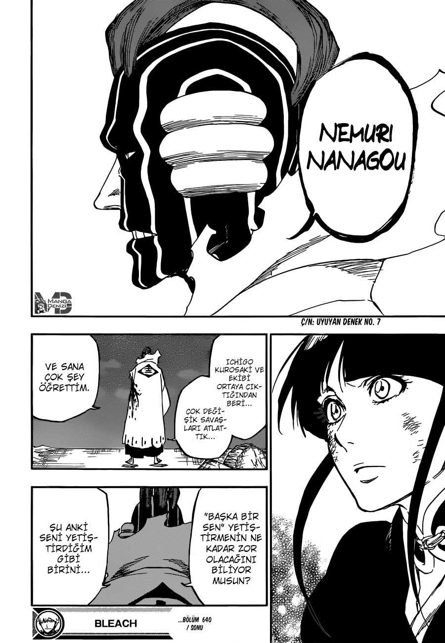 Bleach mangasının 640 bölümünün 18. sayfasını okuyorsunuz.