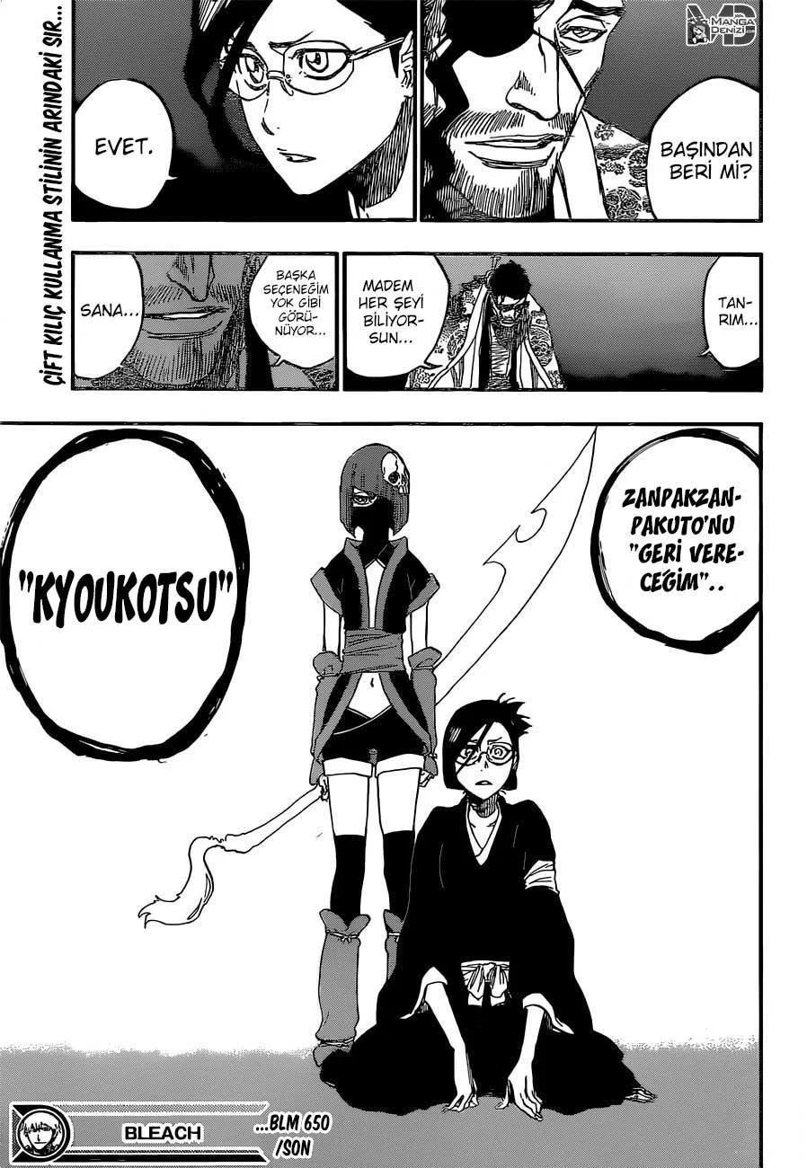 Bleach - Bölüm 650 - Sayfa 18