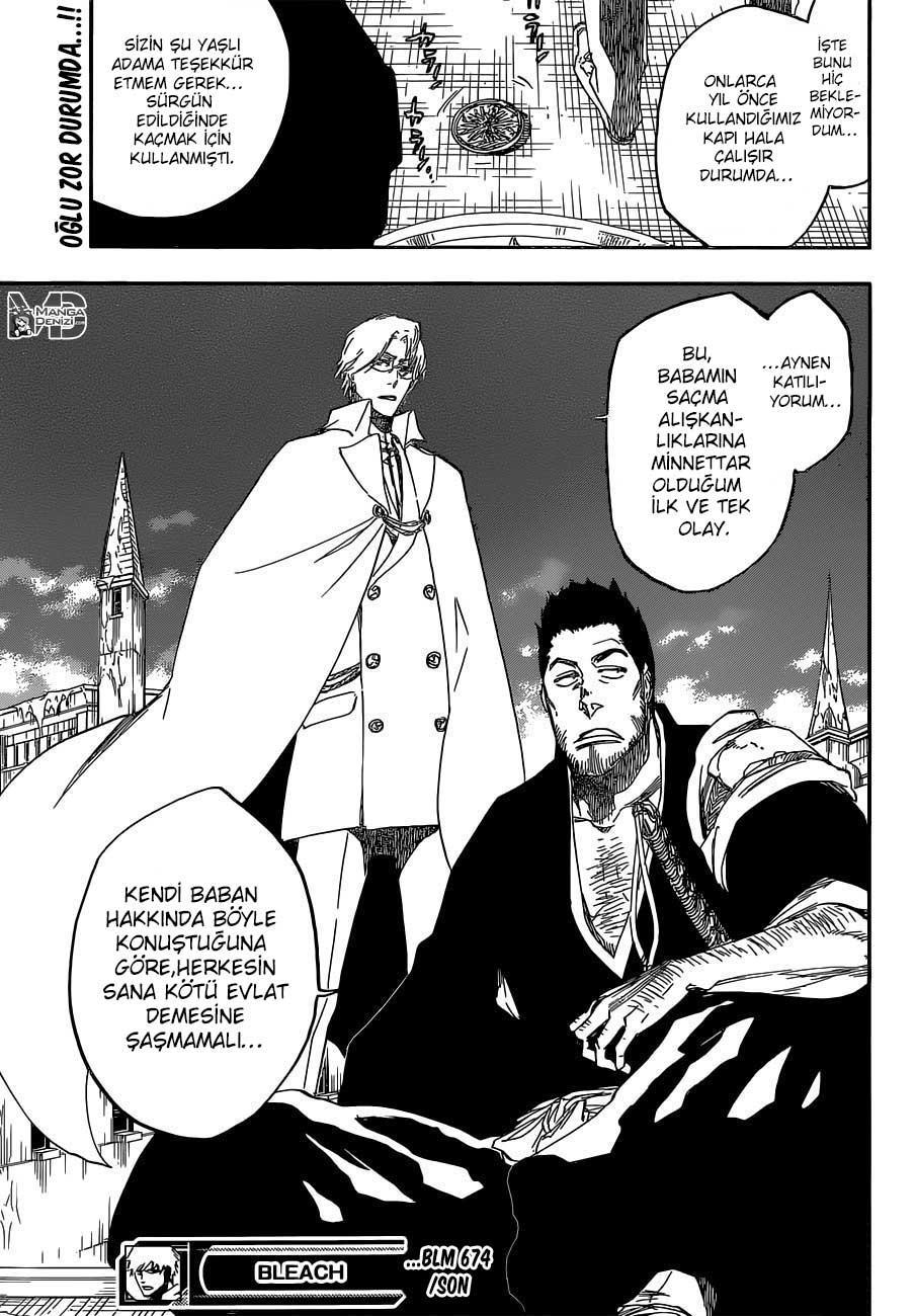 Bleach mangasının 674 bölümünün 18. sayfasını okuyorsunuz.