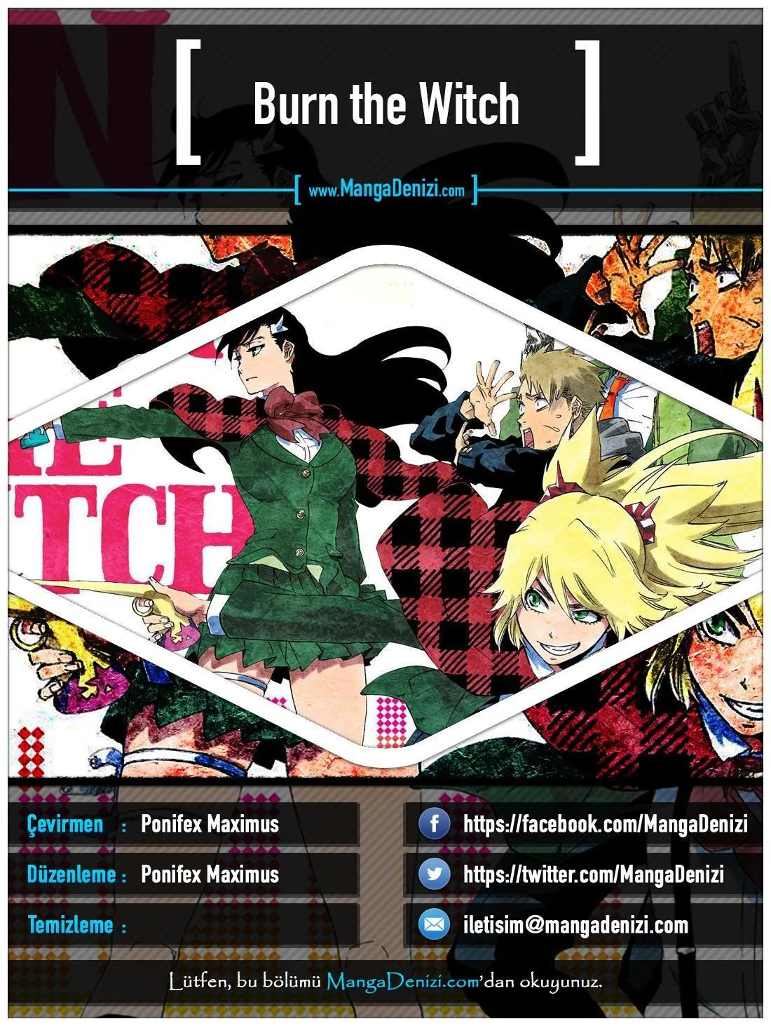 Burn the Witch - Bölüm 01 - Sayfa 1