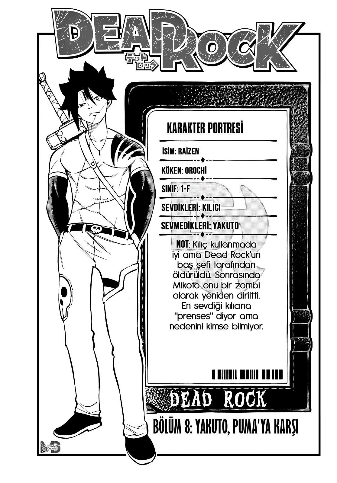 Dead Rock mangasının 08 bölümünün 2. sayfasını okuyorsunuz.