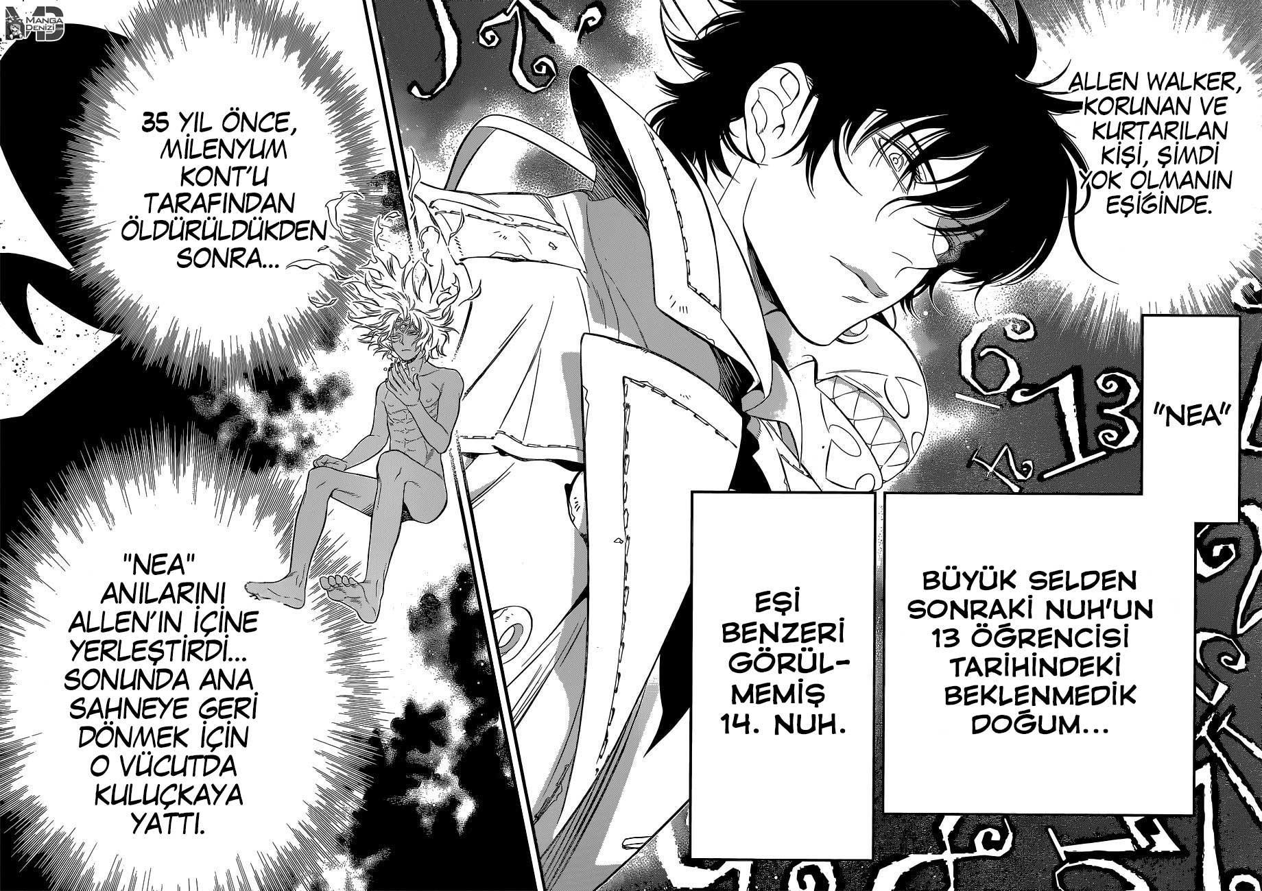 D.Gray-Man mangasının 219 bölümünün 4. sayfasını okuyorsunuz.