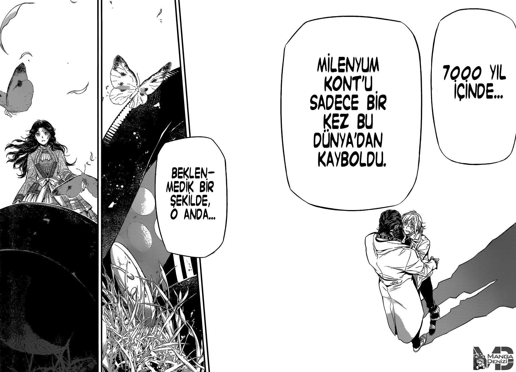 D.Gray-Man mangasının 219 bölümünün 49. sayfasını okuyorsunuz.