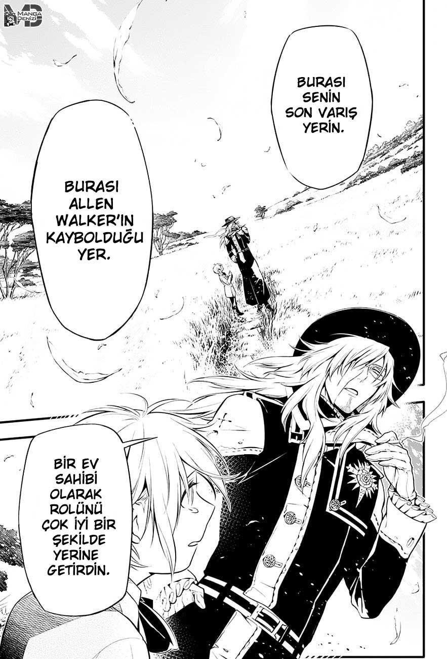 D.Gray-Man mangasının 222 bölümünün 8. sayfasını okuyorsunuz.