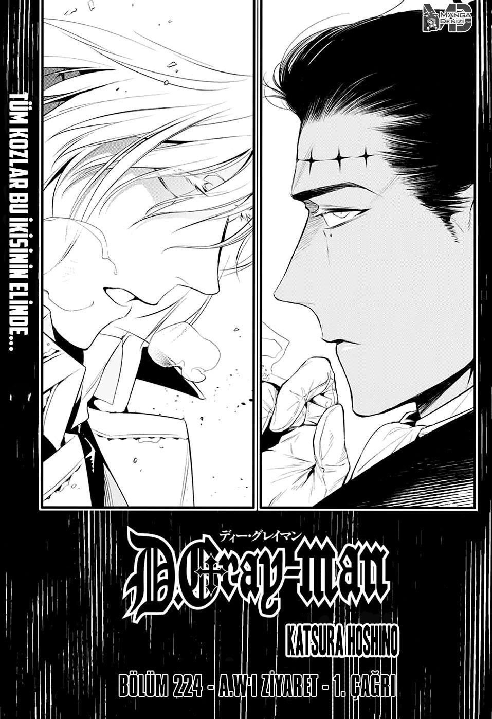 D.Gray-Man mangasının 224 bölümünün 4. sayfasını okuyorsunuz.