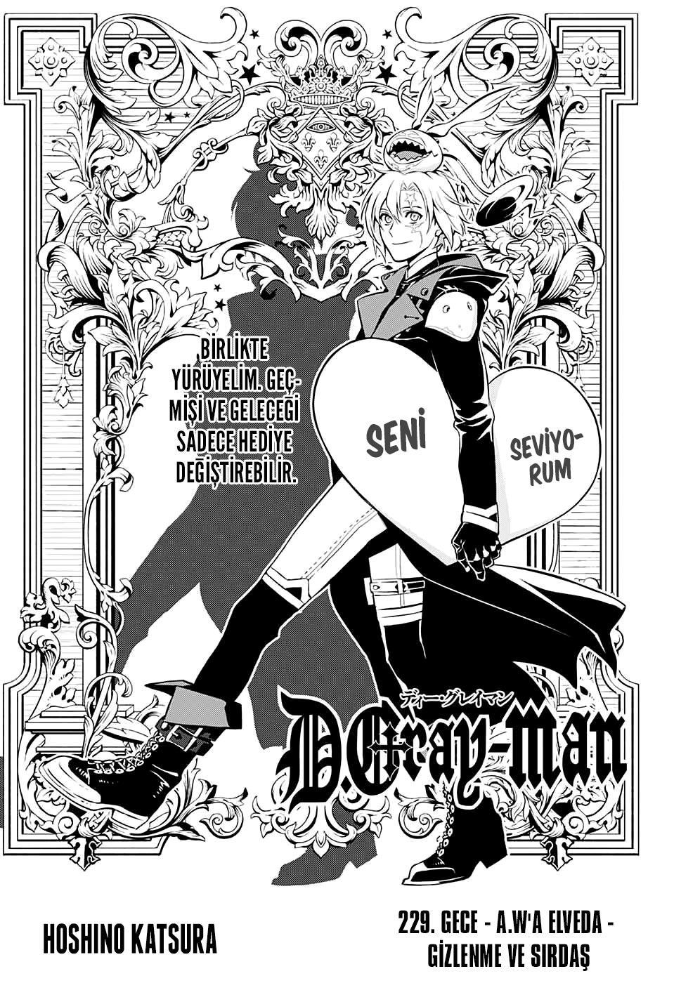 D.Gray-Man mangasının 229 bölümünün 2. sayfasını okuyorsunuz.