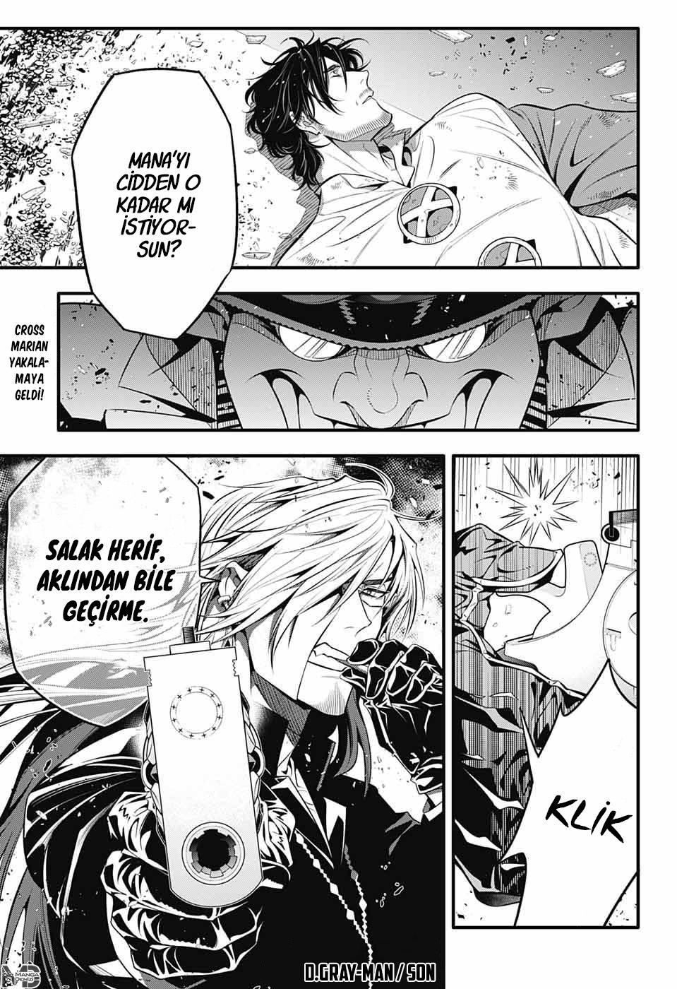 D.Gray-Man mangasının 243 bölümünün 32. sayfasını okuyorsunuz.