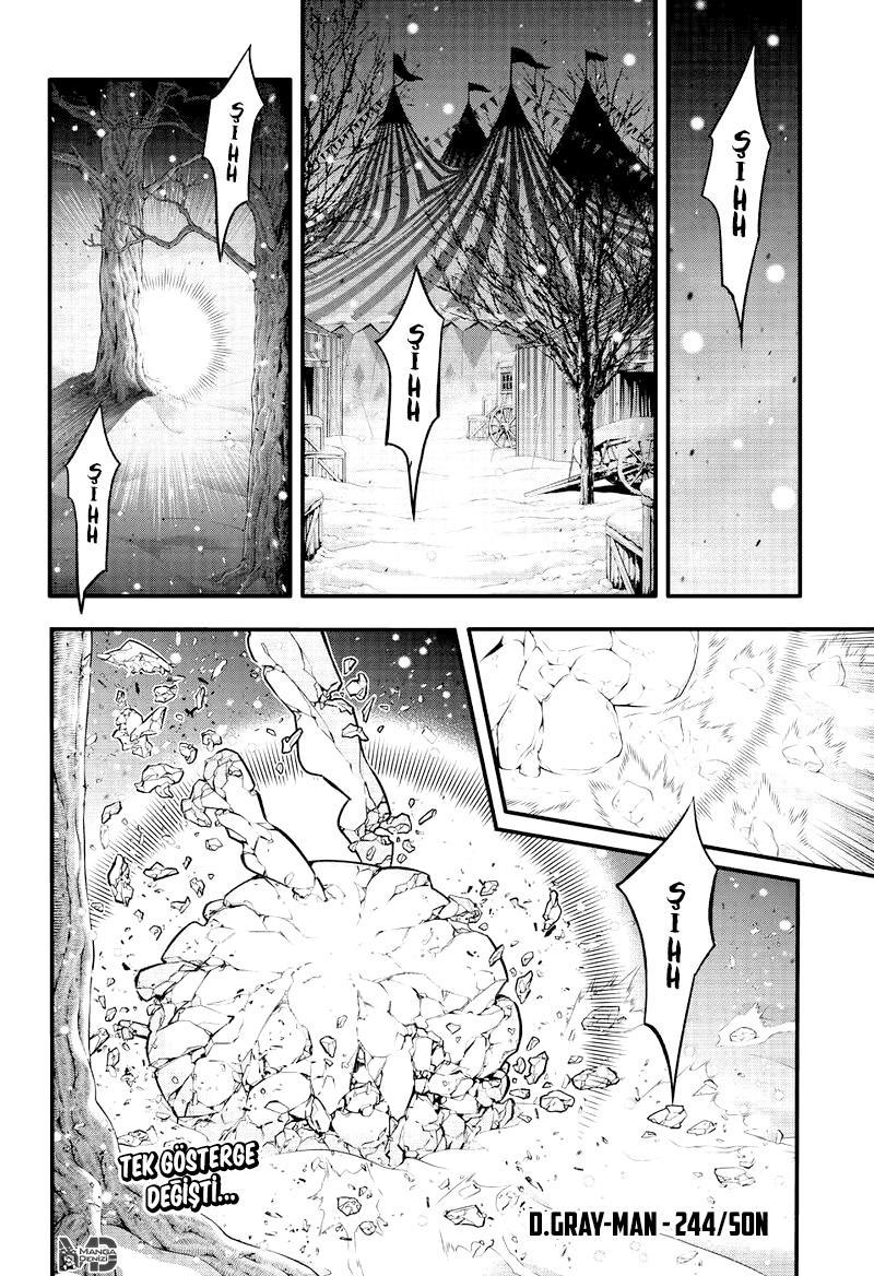 D.Gray-Man mangasının 244 bölümünün 17. sayfasını okuyorsunuz.