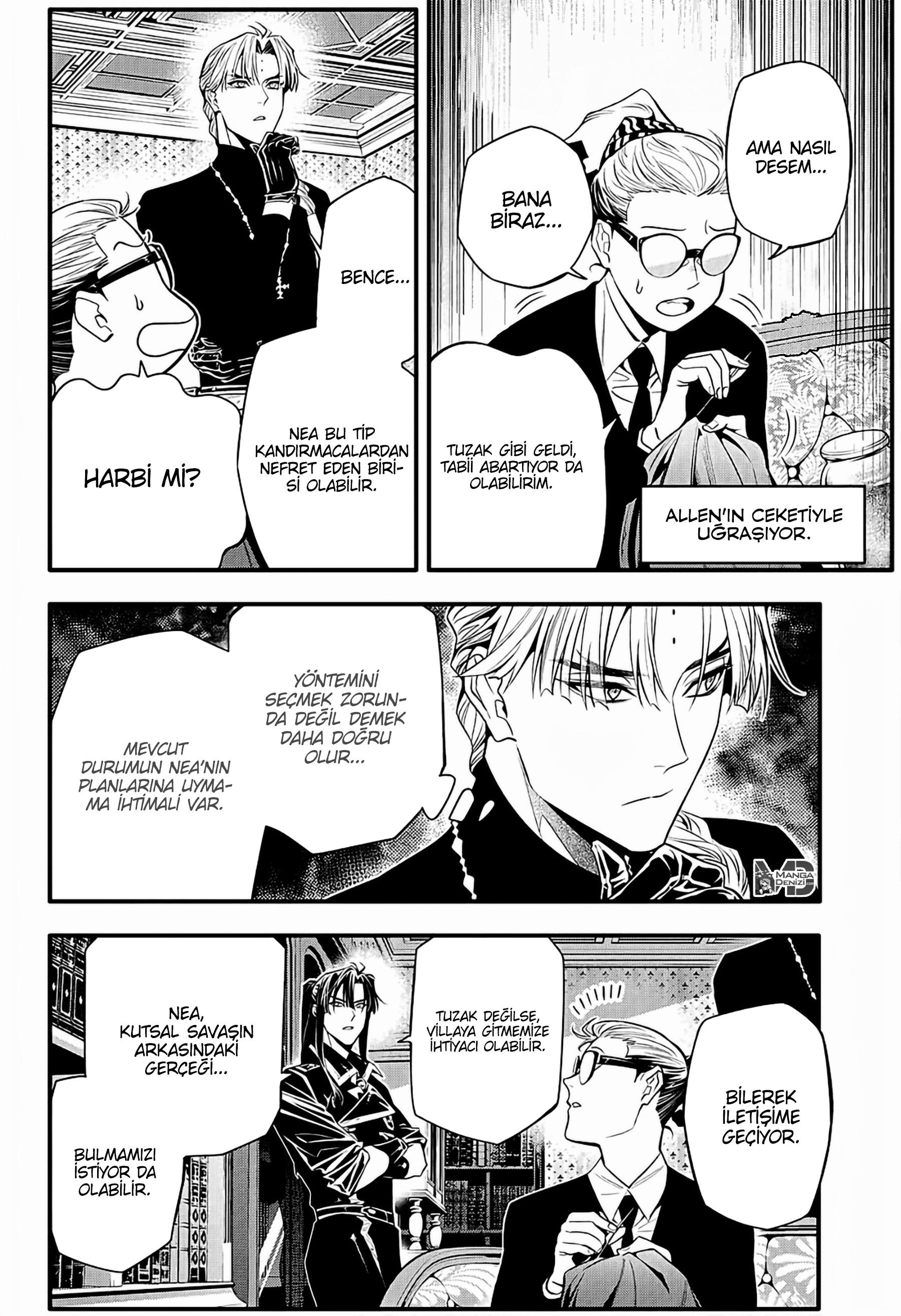 D.Gray-Man mangasının 249 bölümünün 7. sayfasını okuyorsunuz.