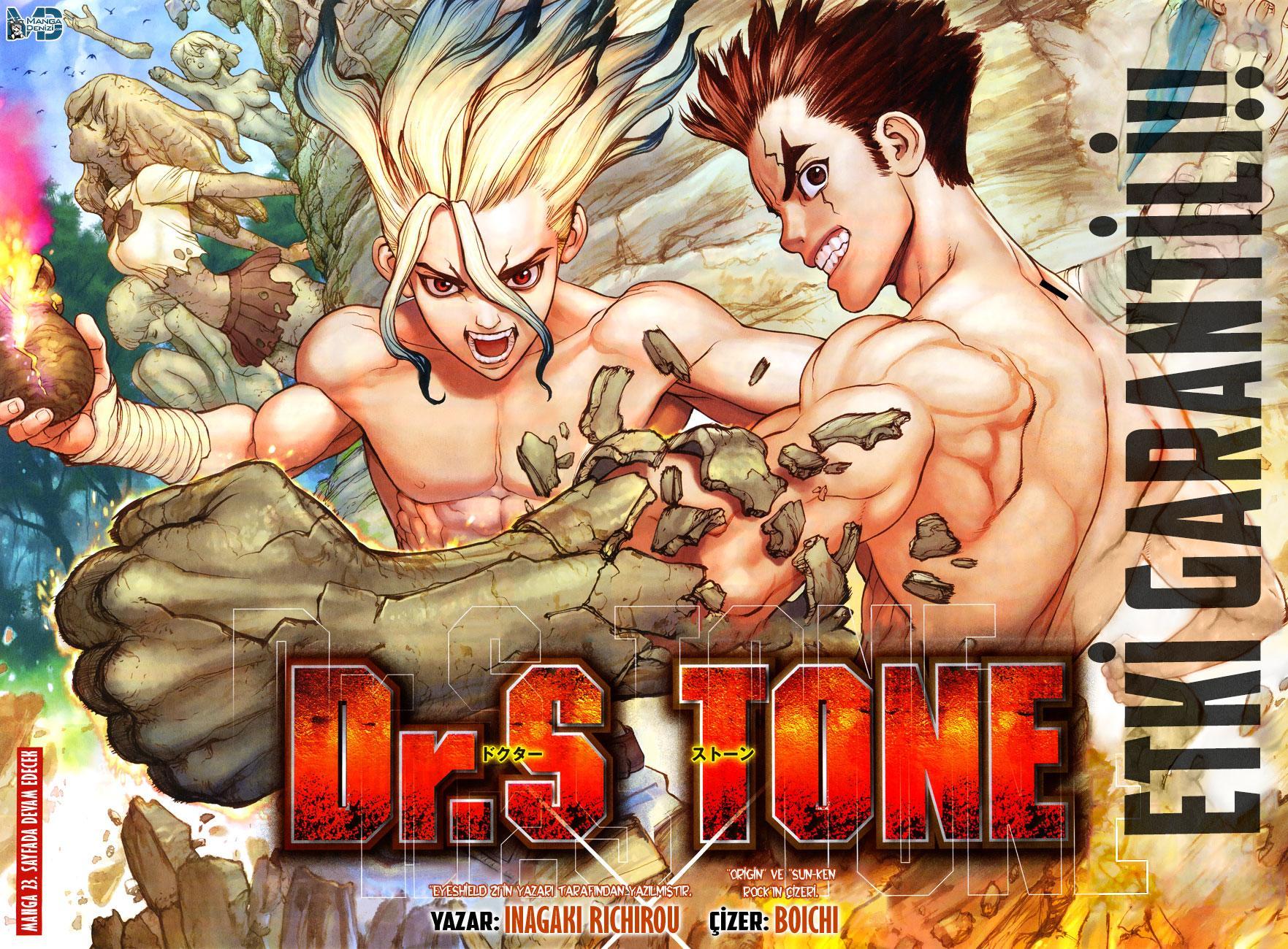 Dr. Stone mangasının 01 bölümünün 3. sayfasını okuyorsunuz.