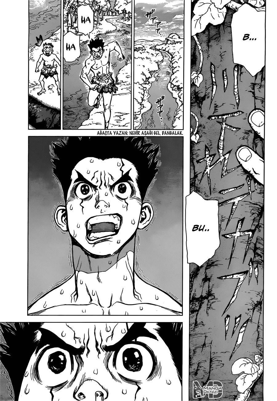 Dr. Stone mangasının 01 bölümünün 38. sayfasını okuyorsunuz.