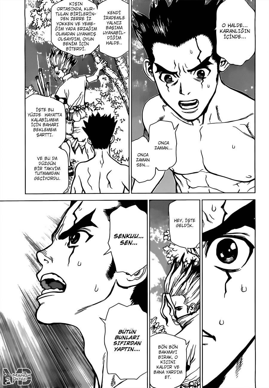 Dr. Stone mangasının 01 bölümünün 42. sayfasını okuyorsunuz.