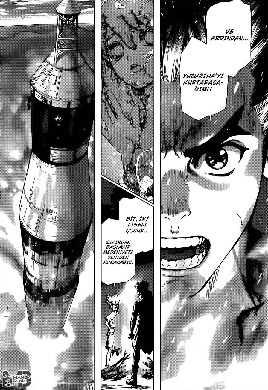Dr. Stone mangasının 01 bölümünün 46. sayfasını okuyorsunuz.