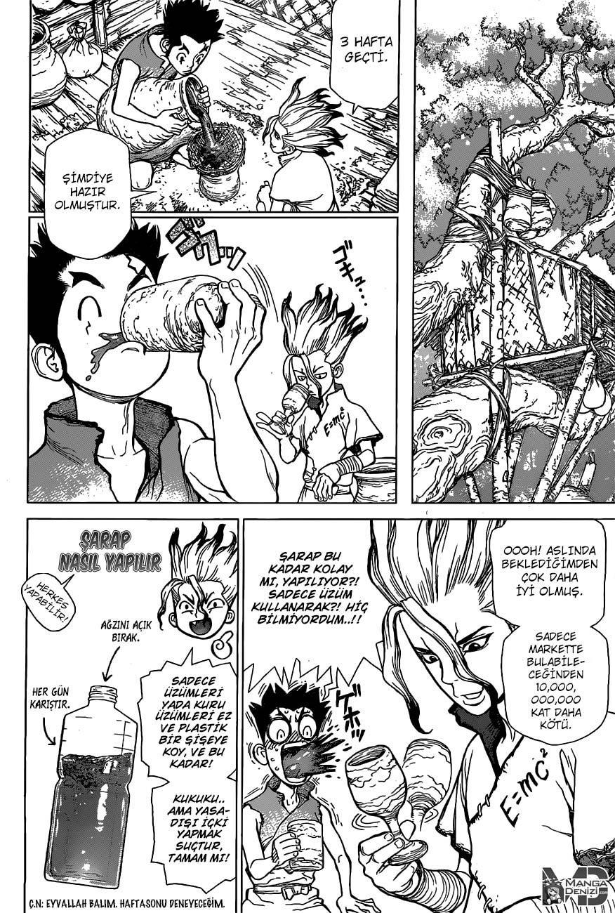 Dr. Stone mangasının 02 bölümünün 15. sayfasını okuyorsunuz.