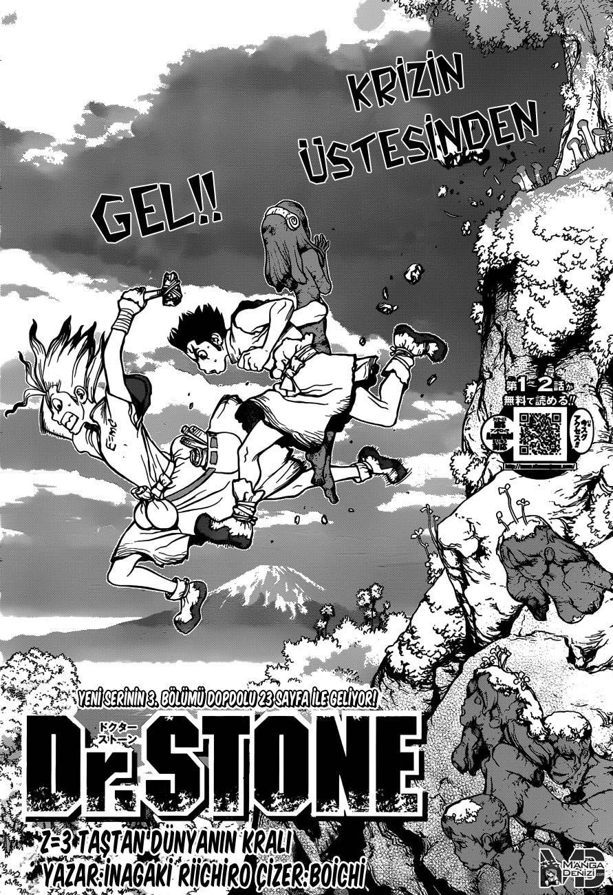 Dr. Stone mangasının 03 bölümünün 9. sayfasını okuyorsunuz.