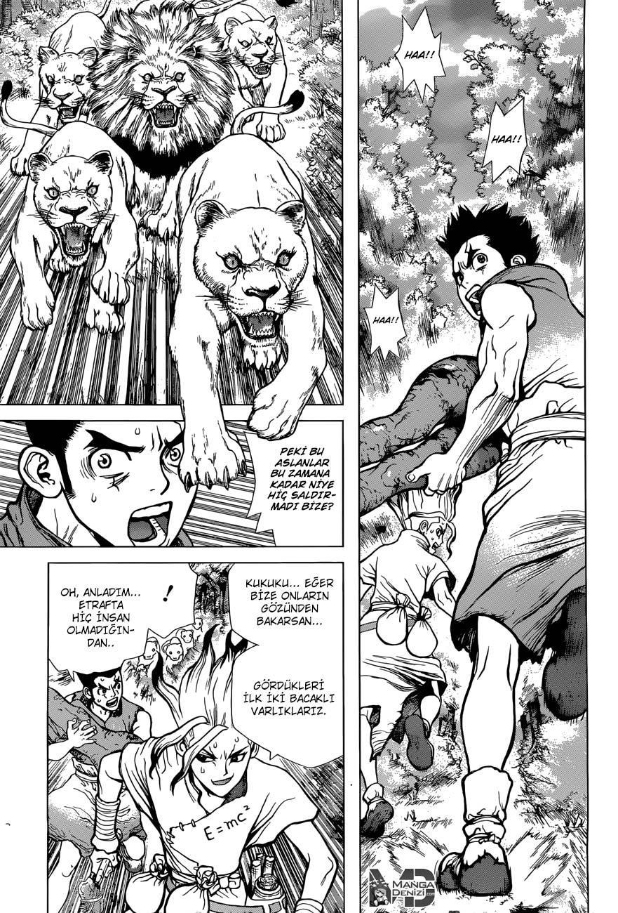 Dr. Stone mangasının 03 bölümünün 10. sayfasını okuyorsunuz.