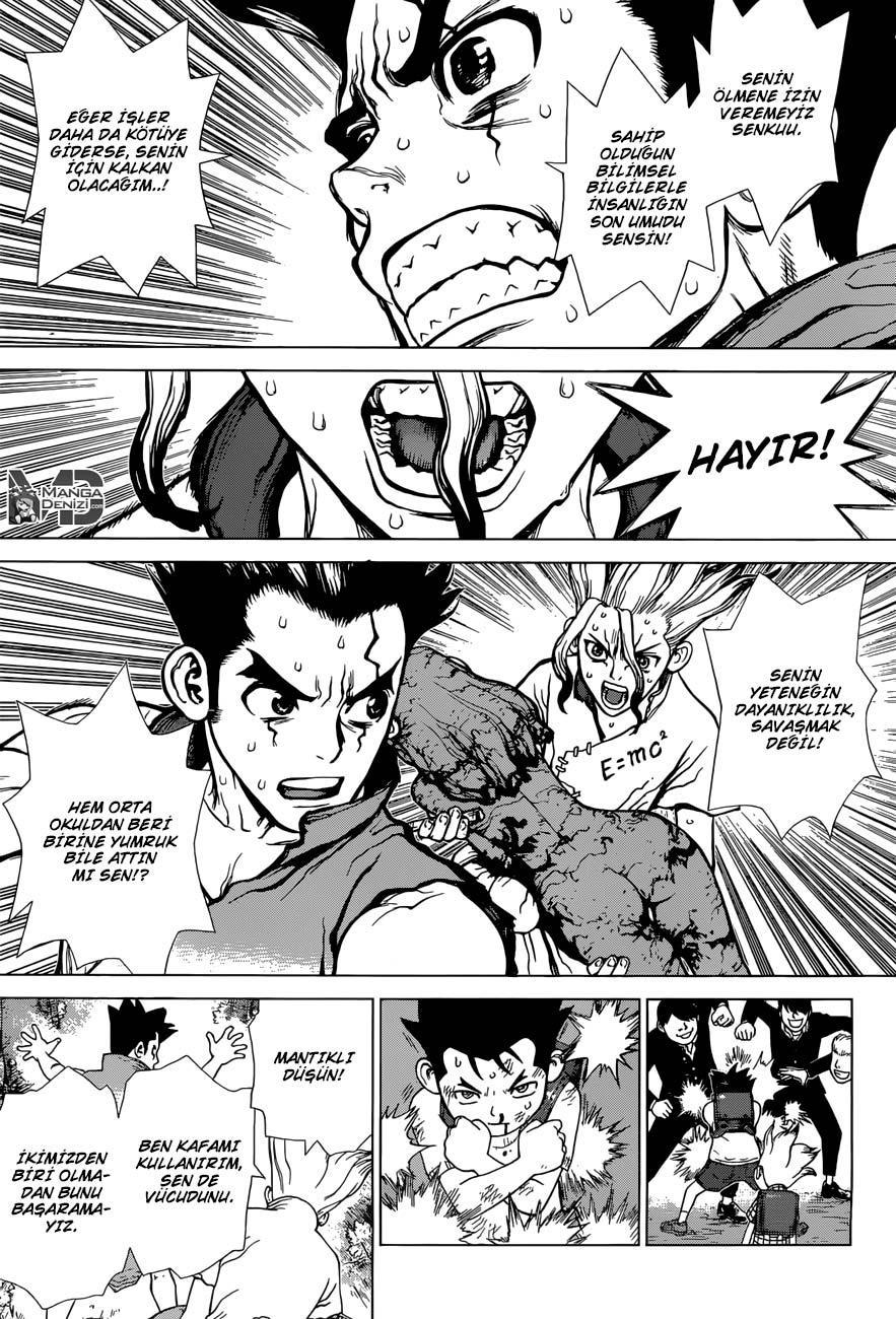 Dr. Stone mangasının 03 bölümünün 12. sayfasını okuyorsunuz.