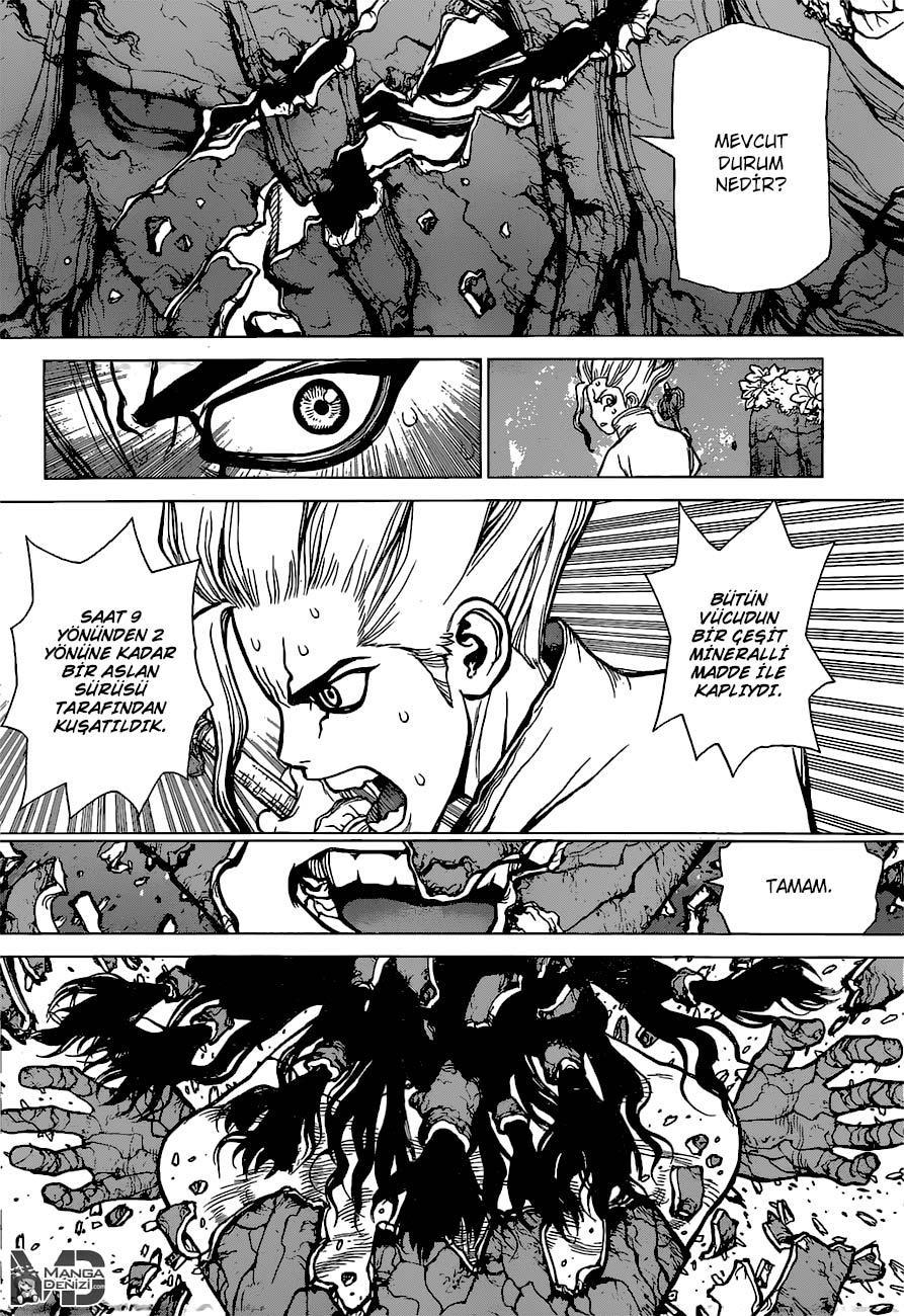 Dr. Stone mangasının 03 bölümünün 16. sayfasını okuyorsunuz.