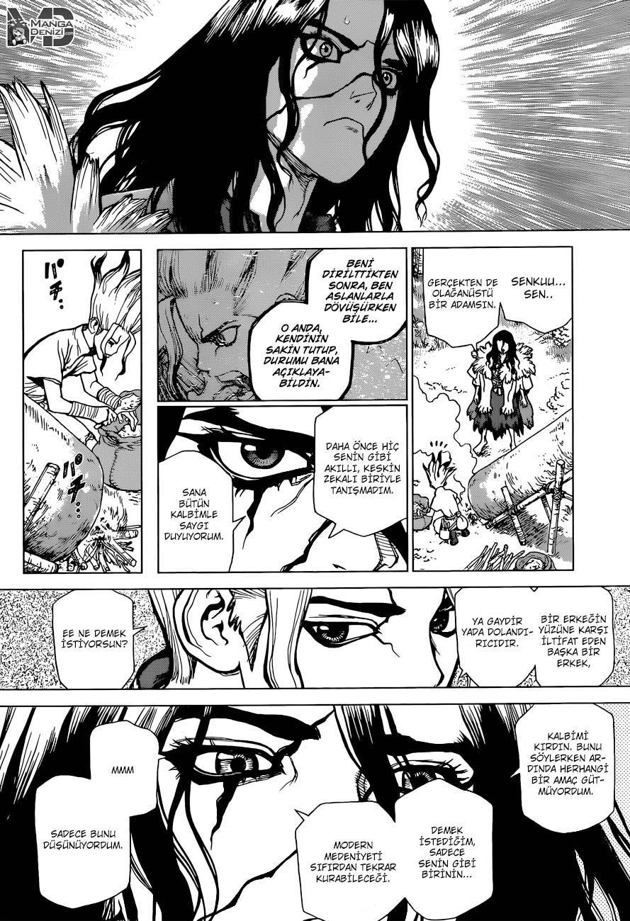 Dr. Stone mangasının 04 bölümünün 12. sayfasını okuyorsunuz.