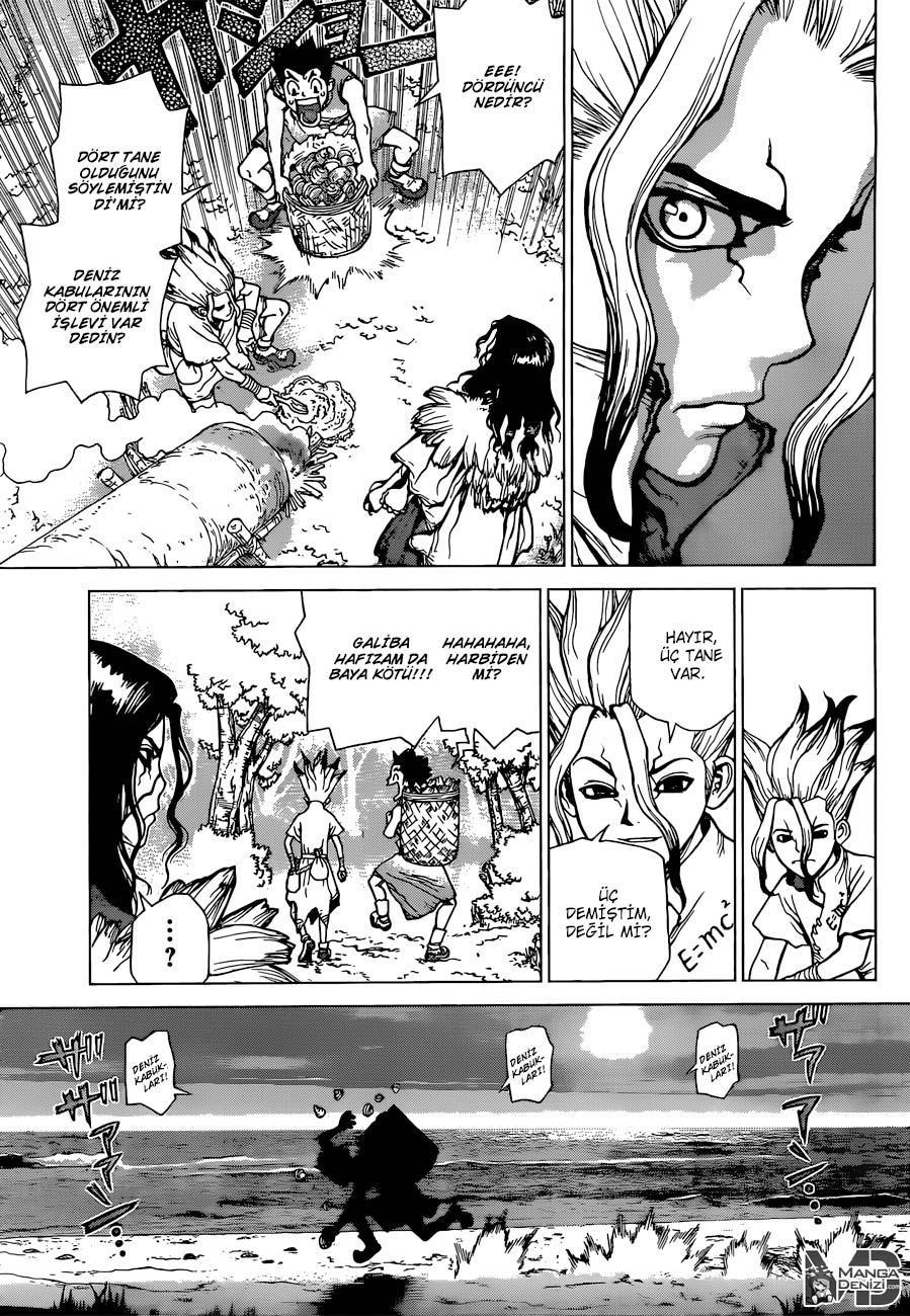 Dr. Stone mangasının 04 bölümünün 13. sayfasını okuyorsunuz.