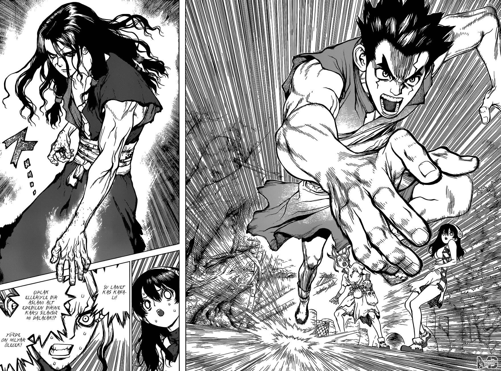 Dr. Stone mangasının 06 bölümünün 7. sayfasını okuyorsunuz.