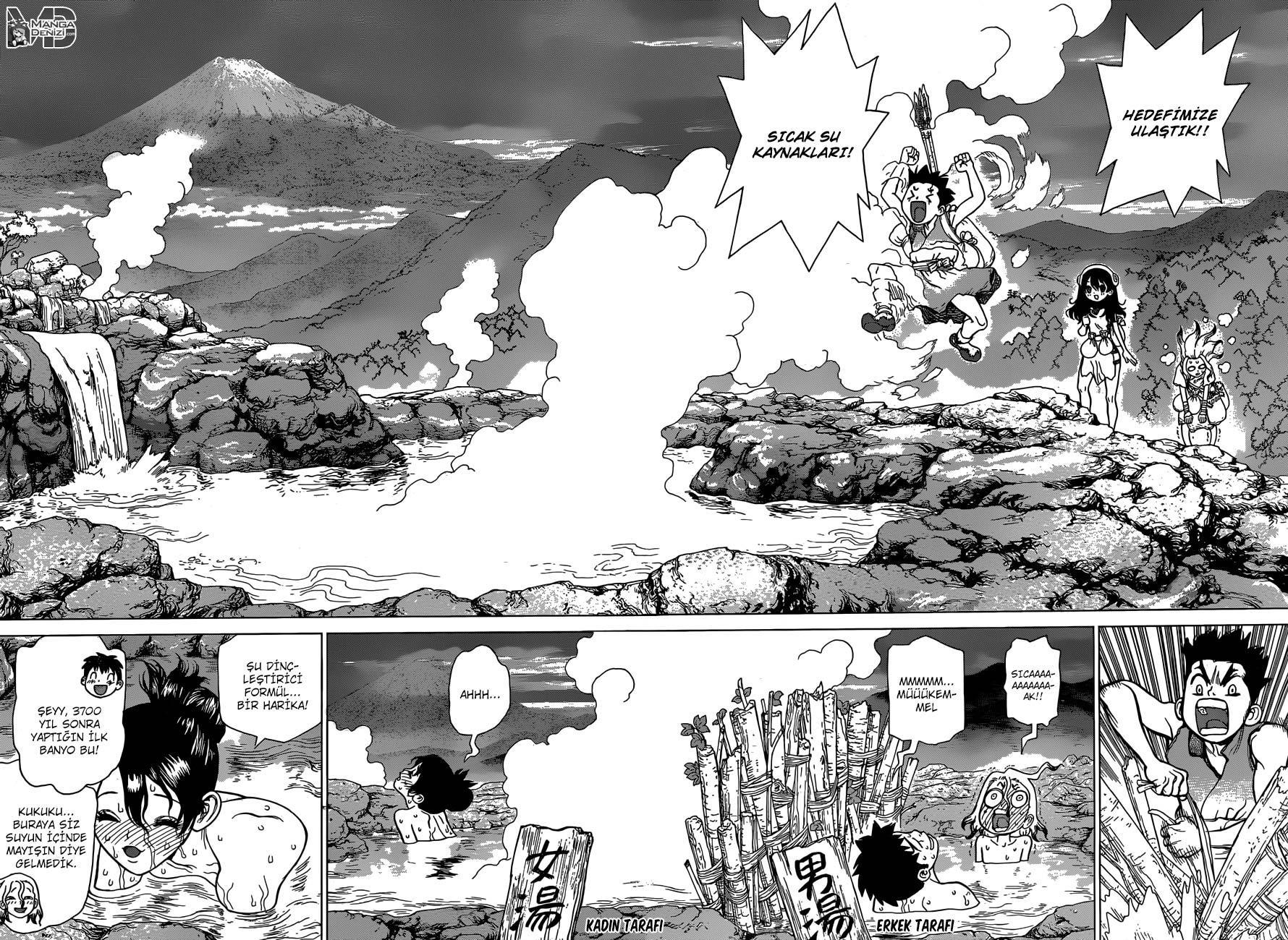 Dr. Stone mangasının 07 bölümünün 15. sayfasını okuyorsunuz.