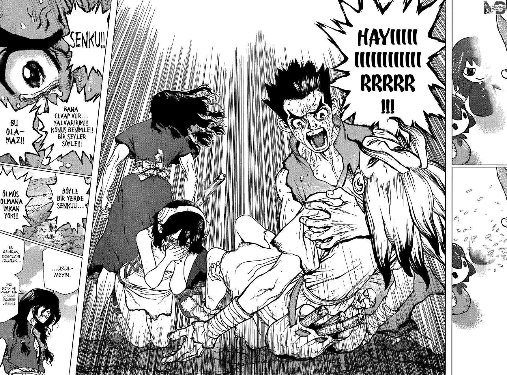 Dr. Stone mangasının 11 bölümünün 5. sayfasını okuyorsunuz.