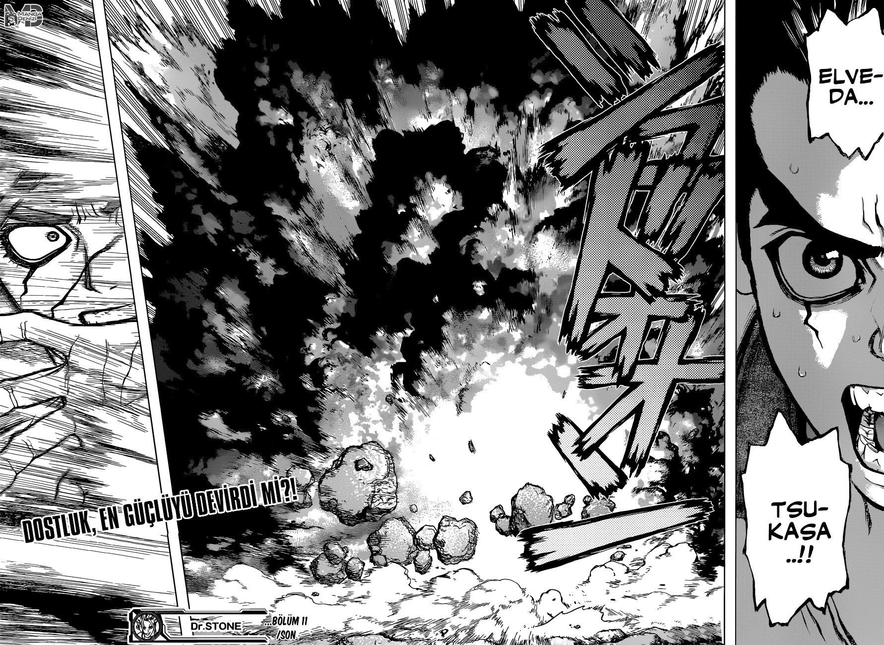 Dr. Stone mangasının 11 bölümünün 17. sayfasını okuyorsunuz.