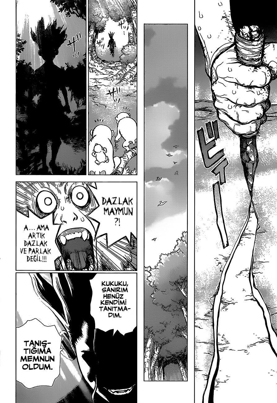 Dr. Stone mangasının 13 bölümünün 18. sayfasını okuyorsunuz.