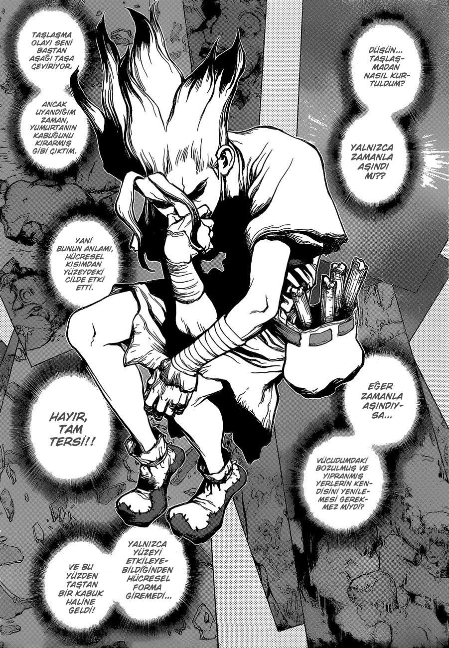 Dr. Stone mangasının 14 bölümünün 8. sayfasını okuyorsunuz.