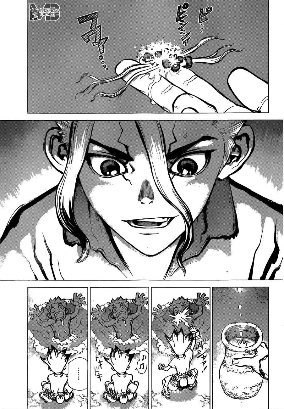 Dr. Stone mangasının 14 bölümünün 11. sayfasını okuyorsunuz.