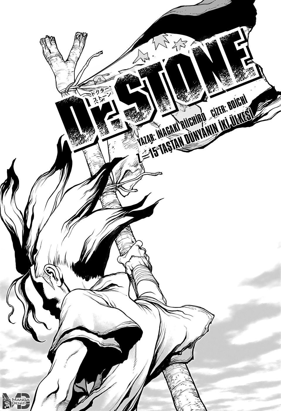 Dr. Stone mangasının 15 bölümünün 2. sayfasını okuyorsunuz.