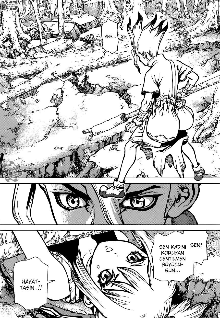 Dr. Stone mangasının 16 bölümünün 12. sayfasını okuyorsunuz.