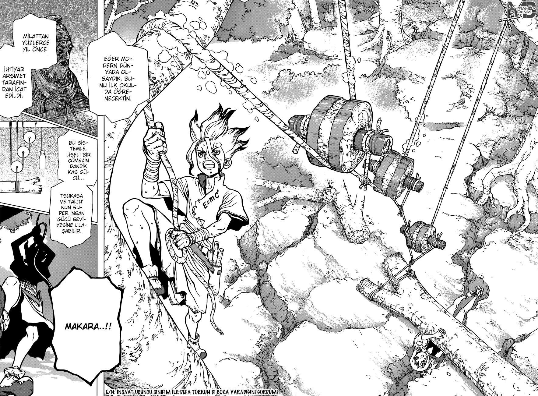 Dr. Stone mangasının 16 bölümünün 16. sayfasını okuyorsunuz.