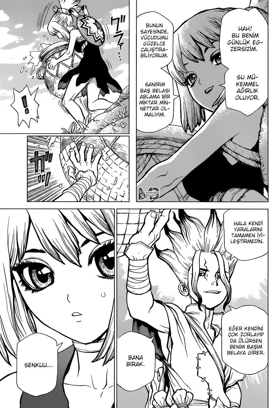 Dr. Stone mangasının 17 bölümünün 8. sayfasını okuyorsunuz.