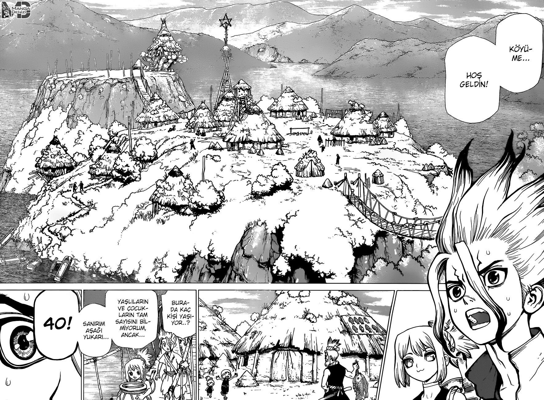 Dr. Stone mangasının 17 bölümünün 10. sayfasını okuyorsunuz.