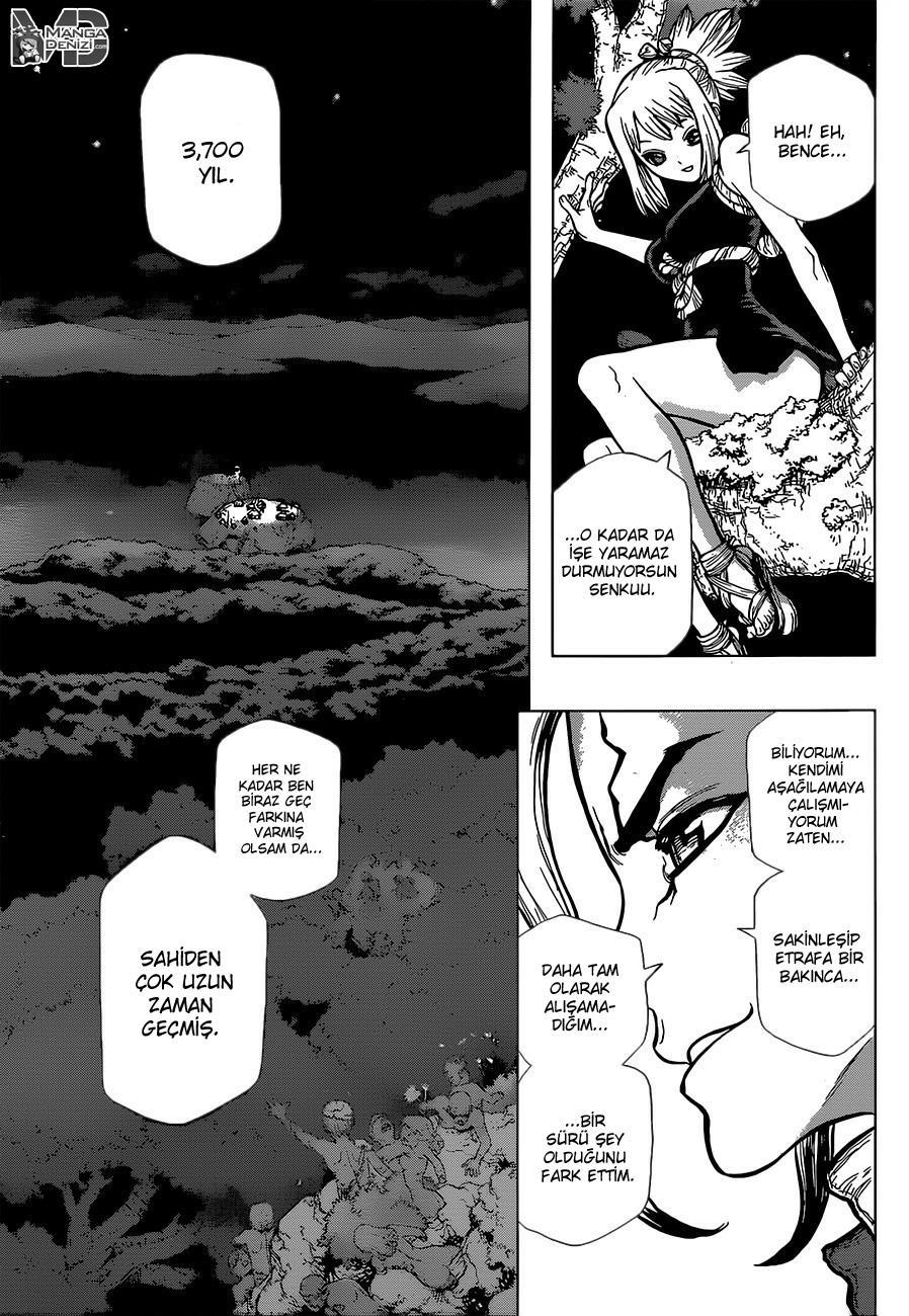 Dr. Stone mangasının 20 bölümünün 13. sayfasını okuyorsunuz.