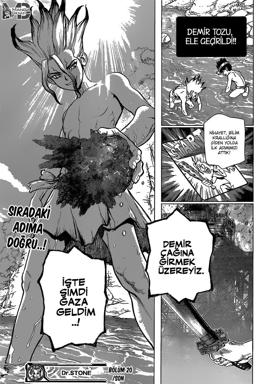 Dr. Stone mangasının 20 bölümünün 17. sayfasını okuyorsunuz.