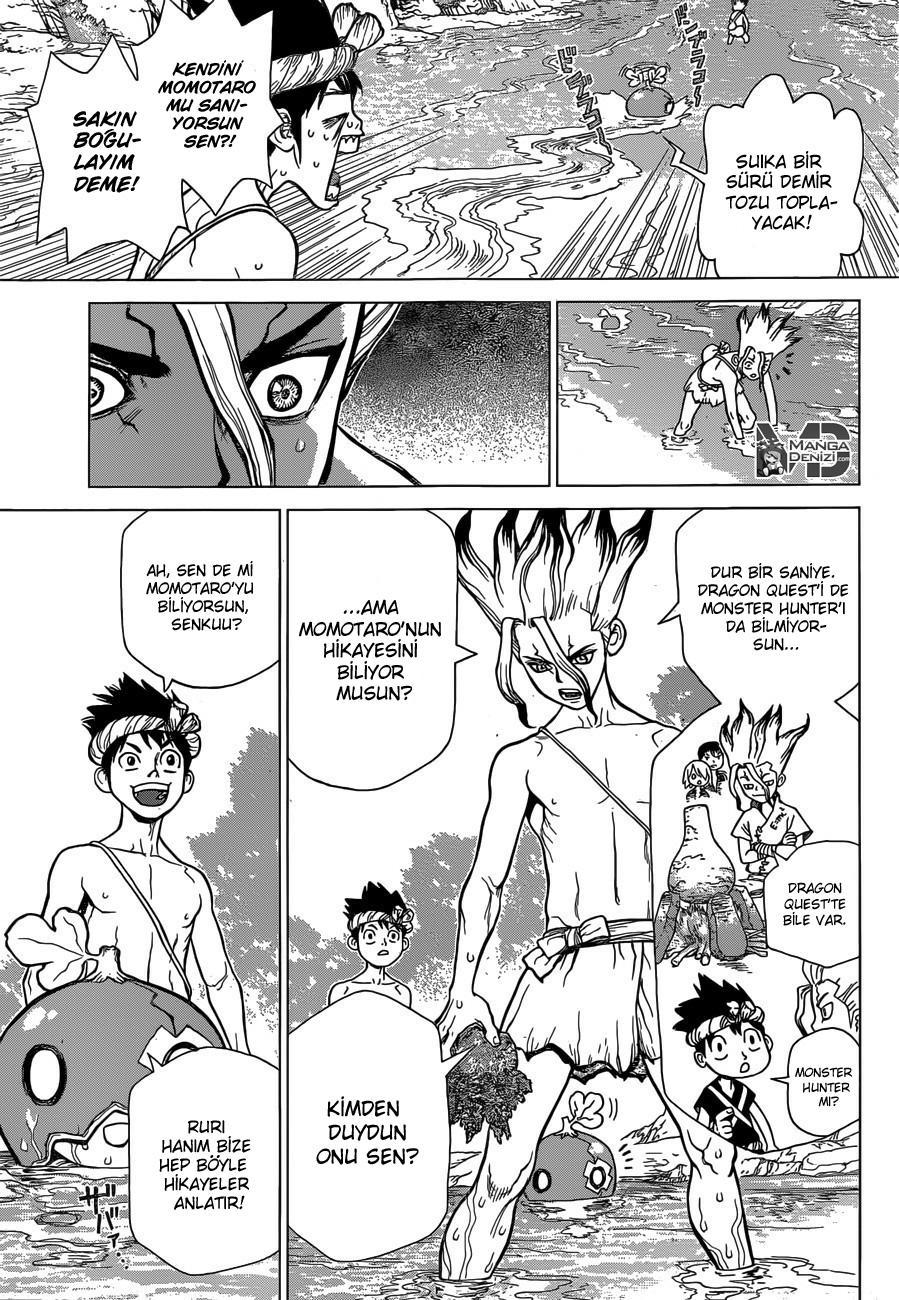 Dr. Stone mangasının 21 bölümünün 8. sayfasını okuyorsunuz.