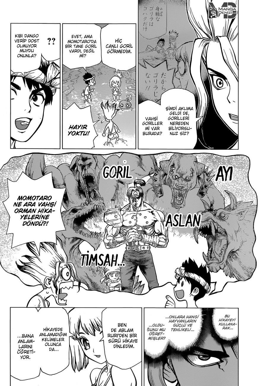 Dr. Stone mangasının 21 bölümünün 9. sayfasını okuyorsunuz.