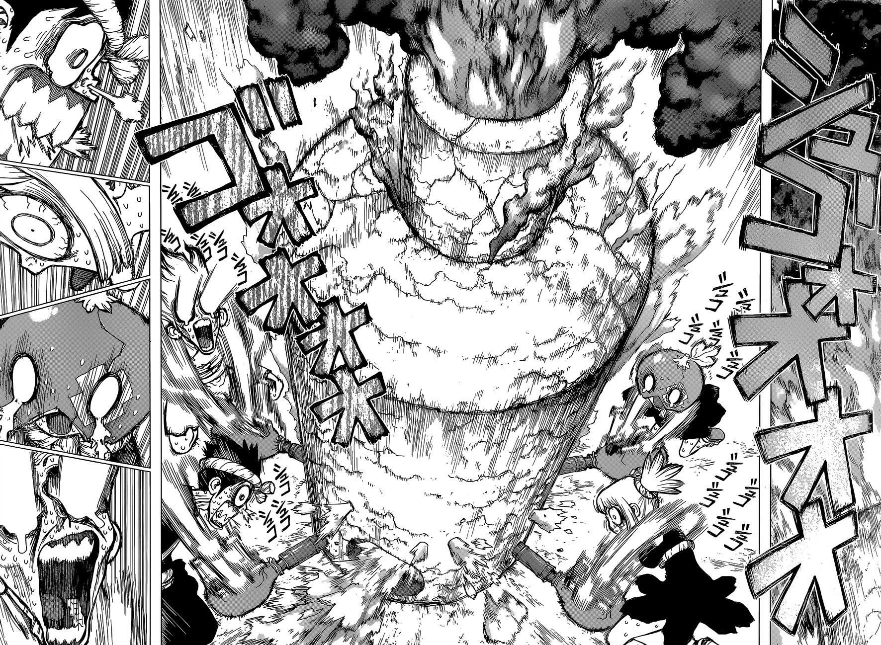 Dr. Stone mangasının 21 bölümünün 15. sayfasını okuyorsunuz.